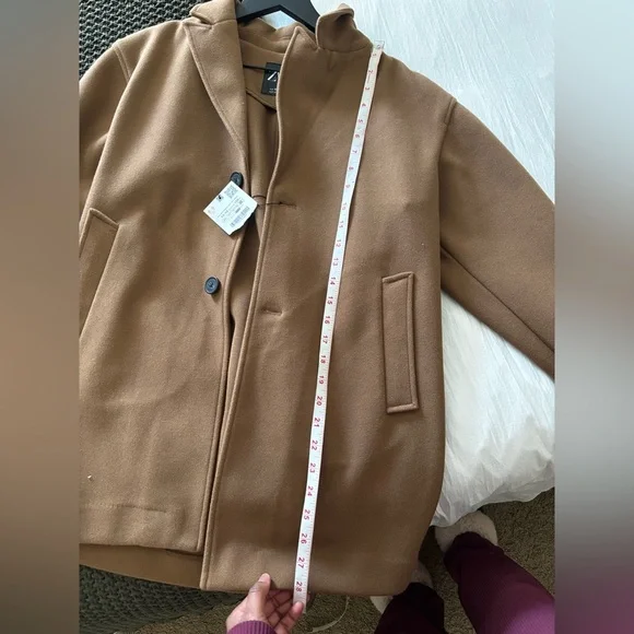 Zara Women's Brown Coat - Picture 4 of 7